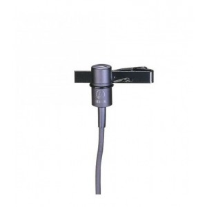 Omnidirectional Condenser Lavalier Microphone, for A-T Wireless System