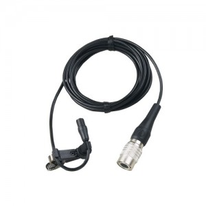 AT899cW Subminiature Omnidirectional Condenser Lavalier Microphone, for A-T Wireless System