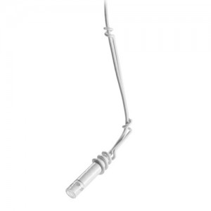 Cardioid condenser hanging microphone, White